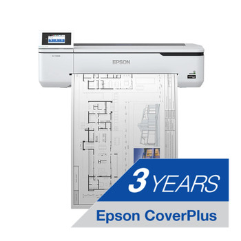 BUNDLE Epson SureColor T3160 24" Compact Drawing & Poster Printer + 3 Year CoverPlus Warranty