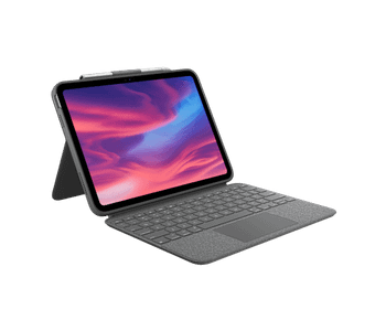 Logitech Combo Touch for iPad (10th Gen / A16) - Oxford Grey