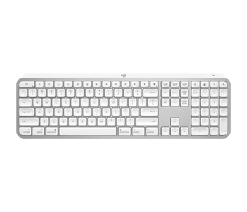 Logitech MX Keys S for Mac Advanced Wireless Keyboard - Pale Grey