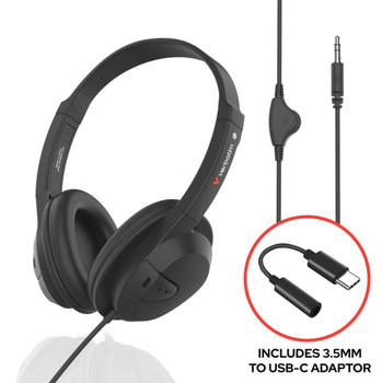 Verbatim PureSound Headphones with Volume Control