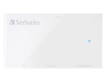 Verbatim USB 3.0 4in1 Card Reader - White