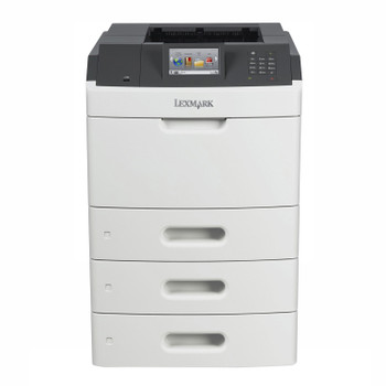 Lexmark MS810de 52ppm A4 Mono Laser Printer + 2 Extra Trays (Second Hand - Used) (40G0189-RE+2T)