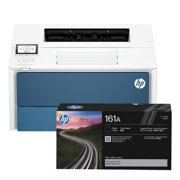 BUNDLE HP LaserJet Pro 4006dn 47ppm A4 Mono Laser Printer + 161A Standard Black Toner (W1610A) (8X3D4A-161ABUN)