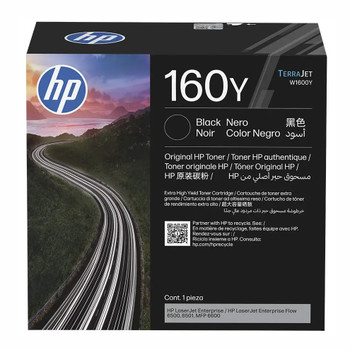 HP 160Y (W1600Y) Extra High Yield Black Toner Cartridge for LaserJet Enterprise 6500/6501/6600 Genuine