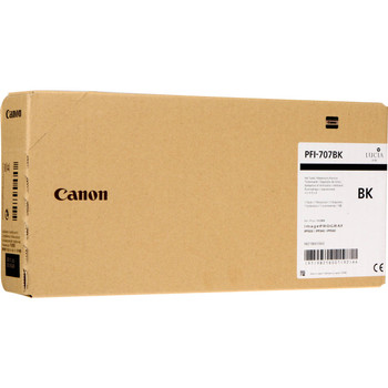 Canon PFI-707BK BLACK INK - 700ML (PFI-707BK)