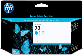 HP 72 130ml Cyan Ink Cartridge (C9371A)