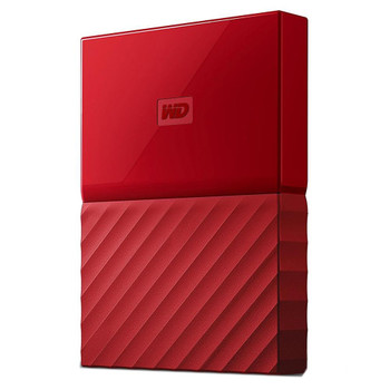 WD My Passport 1TB USB 3.0 Portable Hard Drive - Red