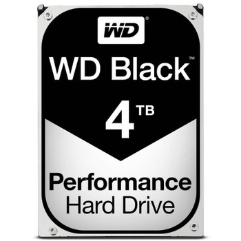 WD BLACK 4TB 256MB Cache, 3.5" Internal Desktop HDD, 5yr Wty