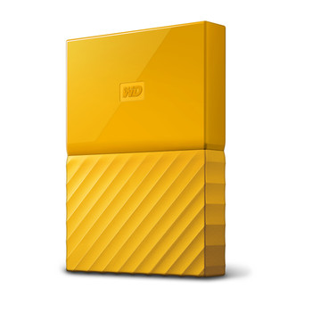 WD My Passport 1TB USB 3.0 Portable Hard Drive - Yellow