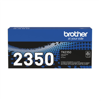 Brother TN-2350 High Yield Black Toner Cartridge - 2,600 Pages