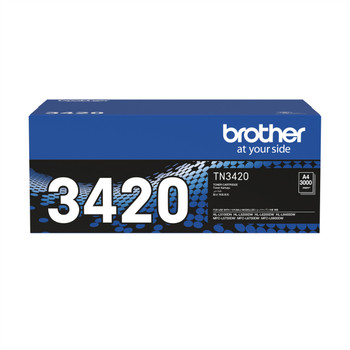 Brother TN-3420 Standard Yield Black Toner Cartridge - 3,000 Pages