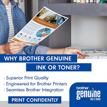 Brother TN-346C High Yield Cyan Toner Cartridge - 3,500 Pages