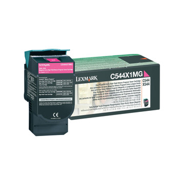 Lexmark C544X1MG Magenta Toner Cartridge 4K C544, X544 (C544X1MG)