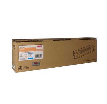 OKI MC860 CYAN TONER YIELD 10,000 PAGES