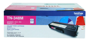 Brother TN-348M Toner Cartridge Magenta - 6,000 Pages