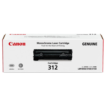 Canon CART312 Black Toner Cartridge Genuine for LBP3050/LBP3100