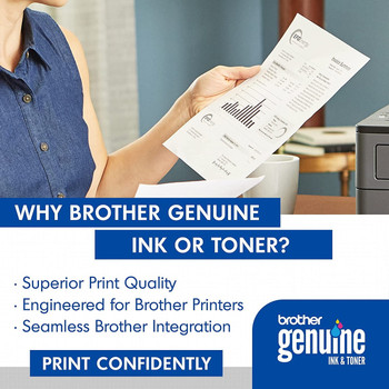 Brother TN-348BK High Yield Black Toner Cartridge - 6,000 Pages