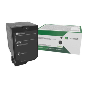 Lexmark 74C60K0 Black Toner Cartridge Genuine for CS720 CS725 CX725