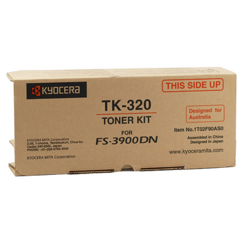 Kyocera TK-320 Toner Kit Genuine 15,000 Pages for FS-3900DN/FS-4000DN