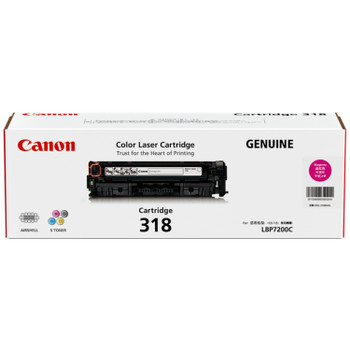 Canon CART318M Magenta Toner Cartridge Genuine for LBP7200CDN/LBP7680CX
