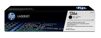 HP 126A Black LaserJet Toner Cartridge (CE310A)
