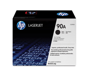 HP 90A (CE390A) Standard Yield Black Toner Cartridge for LaserJet M4555/M602/M603 Genuine