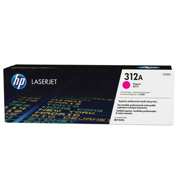 HP 312A (CF383A) Standard Yield Magenta Toner Cartridge for LaserJet M476 Genuine
