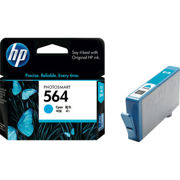 HP 564 CYAN INK 300 PAGE YIELD FOR D5400