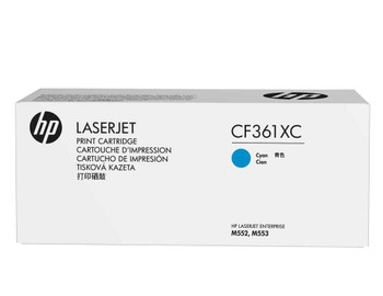 HP 508X High Yield Cyan Contract Original LaserJet Toner Cartridge
