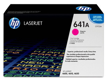 HP 641A Magenta LaserJet Toner Cartridge (C9723A)