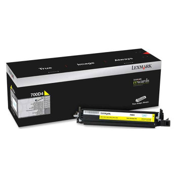 Lexmark 700D4 Yellow  Developer, 40K,  CS/CX 310/410/510