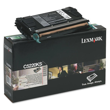 Lexmark Black Prebate Toner Yield 4000 Pages, for C522N, C524N, C532N, C534DN