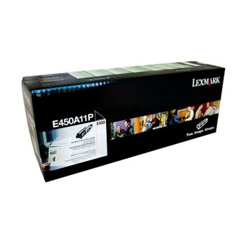 Lexmark E450A11P Black Toner Cartridge 6K for E450 (E450A11P)