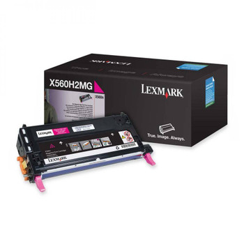 Lexmark X560H2MG Magenta Toner Cartridge 10K for X560 (X560H2MG)