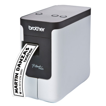 Brother PT-P700 3.5-24mm Desktop Label Printer - Plug & Print