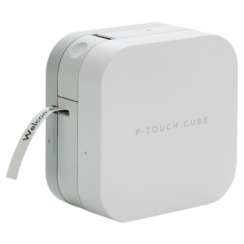 Brother PT-P300BT P-Touch 3.5-12mm Bluetooth Cube Label Printer