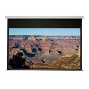 100" 4:3 PULL DOWN SCREEN MANUAL SRM PRO, WALL / CEILING MOUNT - SLOW RETRACTION