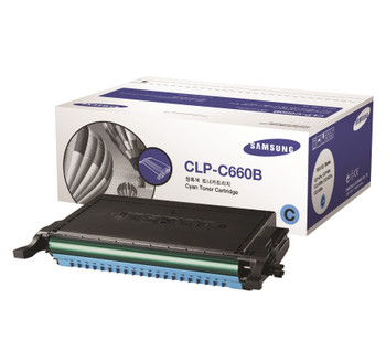 Samsung CLP-C660B Cyan Toner Cartridge