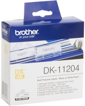 Brother DK11204 White Label