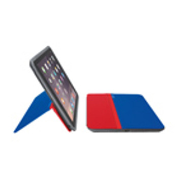 AnyAngle Protective Case with Any-Angle Stand for iPad Mini - Blue and Red