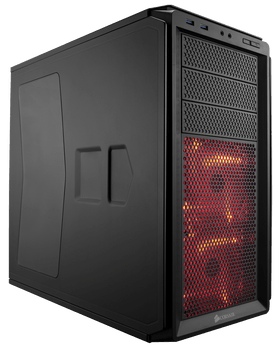 Corsair Graphite Series 230T Windowed Black with Red LED