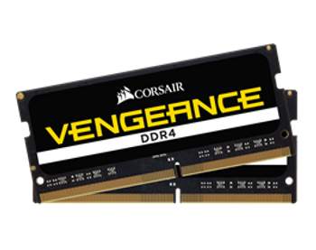 CORSAIR Vengeance 16GB (2x8GB) DDR4 DRAM SODIMM 2400MHz Unbuffered 16-16-16-39 Black PCB 1.2V