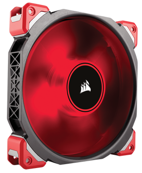 Corsair ML140 PRO LED, Red, 140mm Premium Magnetic Levitation Fan