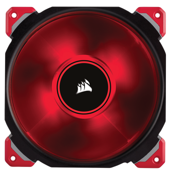 Corsair ML140 PRO LED, Red, 140mm Premium Magnetic Levitation Fan