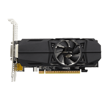 GTX 1050, 2 GB GDDR5, 1 x DVI-D, 2 x HDMI, 1 x DP-1.4, 7680x4320