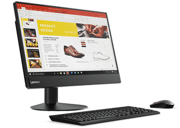 ThinkCentre V510z AIO (Non Touch) 23" FHD Wide i5-7400T, 8GB DDR4, 128GB SSD, Multiburner, W/Lan, BT, Wcam, Mic, KB/Mouse, Win10 Pro, 1Yr Onsite