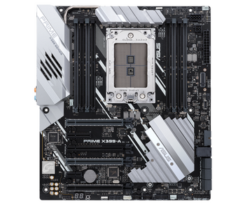 Asus PRIME X399-A AMD SocketTR4 EATX motherboard with M.2 Heatsink, DDR4 3600MHz, Dual M.2, U.2, SATA 6Gb/s, Front-panel USB 3.1 Gen 2 connector