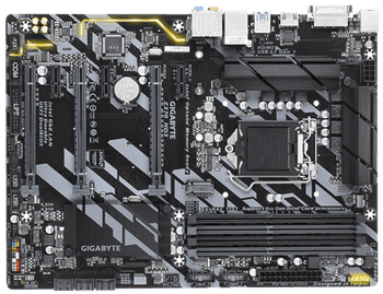 Gigabyte Z370 HD3 Motherboard, Socket1151/8th Gen Intel processor, 4 DIMM, DDR4 2666, SATA 6Gb/s, ATX