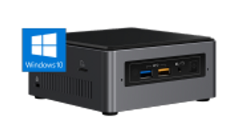 Intel NUC 7 Home, a mini PC with Windows 10, Intel Core i3, 1TB, 16GB Intel Optane Memory, 4GB DDR4, Single Pack