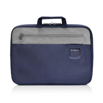 Everki ContemPRO Laptop Sleeve w/ Memory Foam, 15.6&quot; Navy (EKF861NS15)